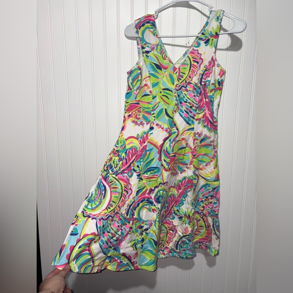 Lilly Pulitzer Vibrant Multicolor Sleeveless Dress| Size XS - Picture 2 of 4